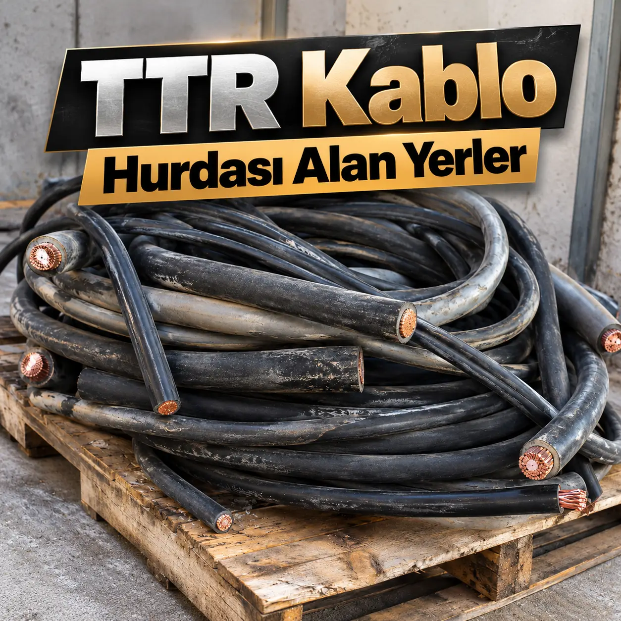 TTR kablo hurdası alan yerler ve TTR kablo alımı
